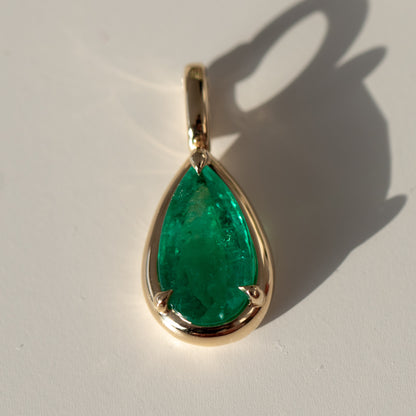 Colombian Emerald Pendant