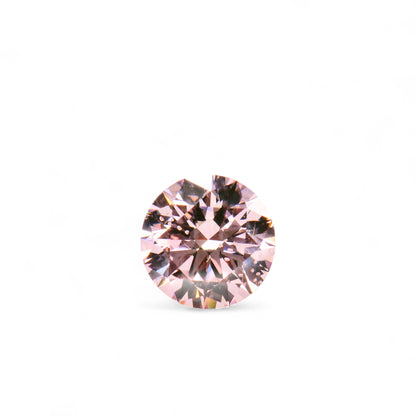 0.78ct round natural Argyle pink diamond by Valentina Fine Jewellery Hong Kong. Global free worldwide shipping including USA