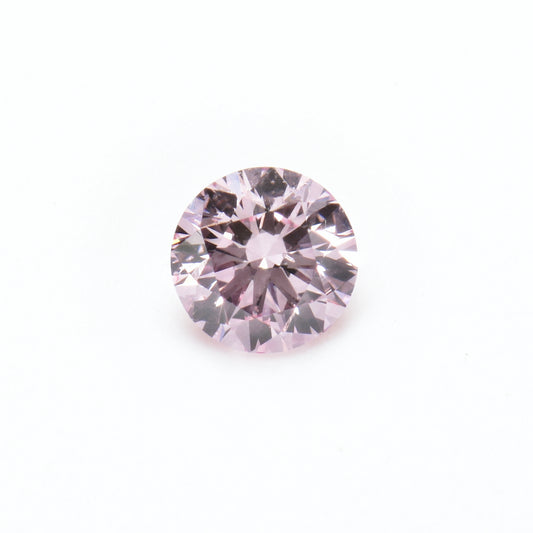 0.20ct round natural pink Argyle mine diamond by Valentina Fine Jewellery Hong Kong. Global free delivery including USA Australia and Dubai
