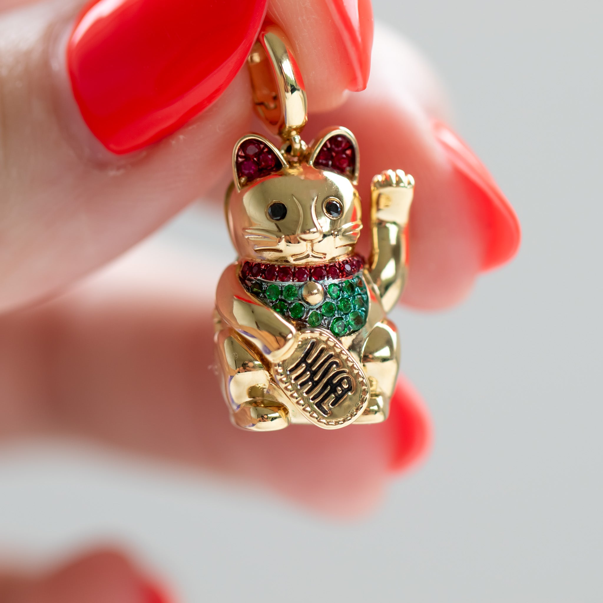 Lucky orders Cat Necklace