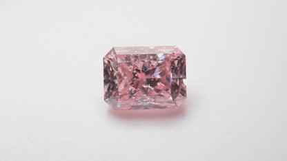 Rare 1.26 carat radiant cut Argyle natural pink diamond by Valentina Fine Jewellery Hong Kong. Free global shipping including USA Australia UK Middle East