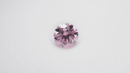 0.30ct round certified Argyle pink natural diamond 5PP by Valentina Fine Jewellery Hong Kong. Global free shipping to USA, Australia, UK and Middle East.