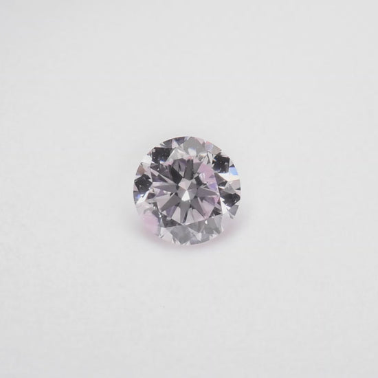 0.30ct round natural certified Argyle pink natural diamond 8PP by Valentina Fine Jewellery Hong Kong. Global free shipping to USA, Australia, UK and Middle East.