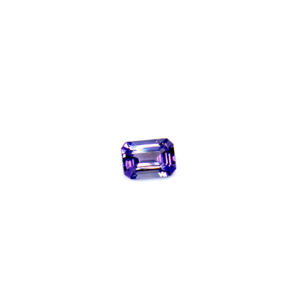 Emerald cut tanzanite, Valentina Fine Jewellery 